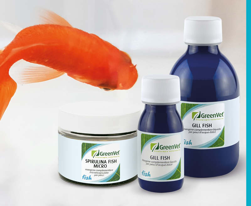 GreenVet Výživové produkty pre akvarijne ryby
